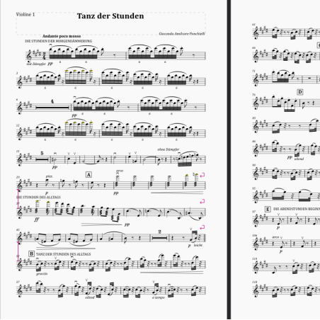 Elaboração de partituras musicais